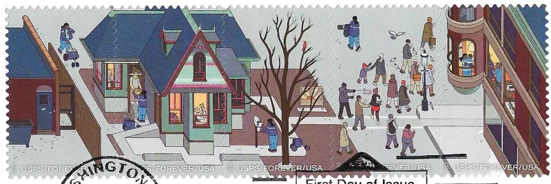 250 Years of Delivering stamps 2025 part 4