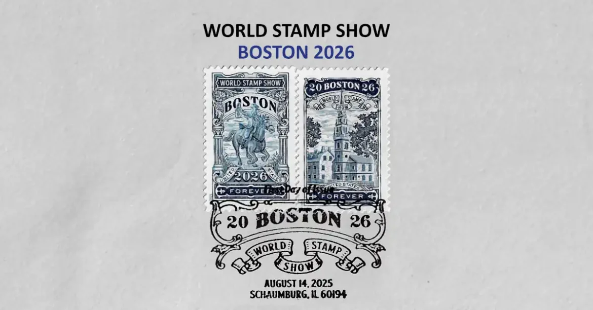 Boston 2026 World Stamp Show international philatelic exhibition