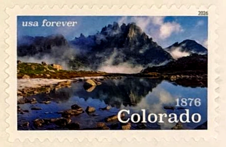 Colorado Statehood US stamps 2026