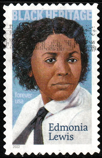 Edmonia Lewis forever stamp 2022