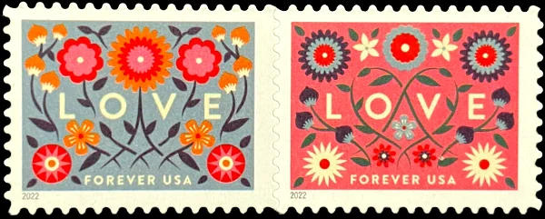 Forever love stamps 2022