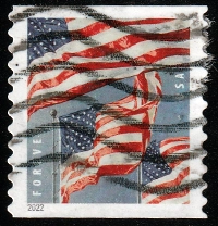 US Flags forever stamp 2022