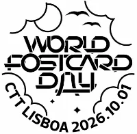 World postcard day Postmark 2026 Portugal