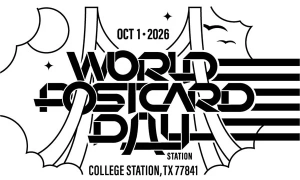 World postcard day Postmark 2026 USA