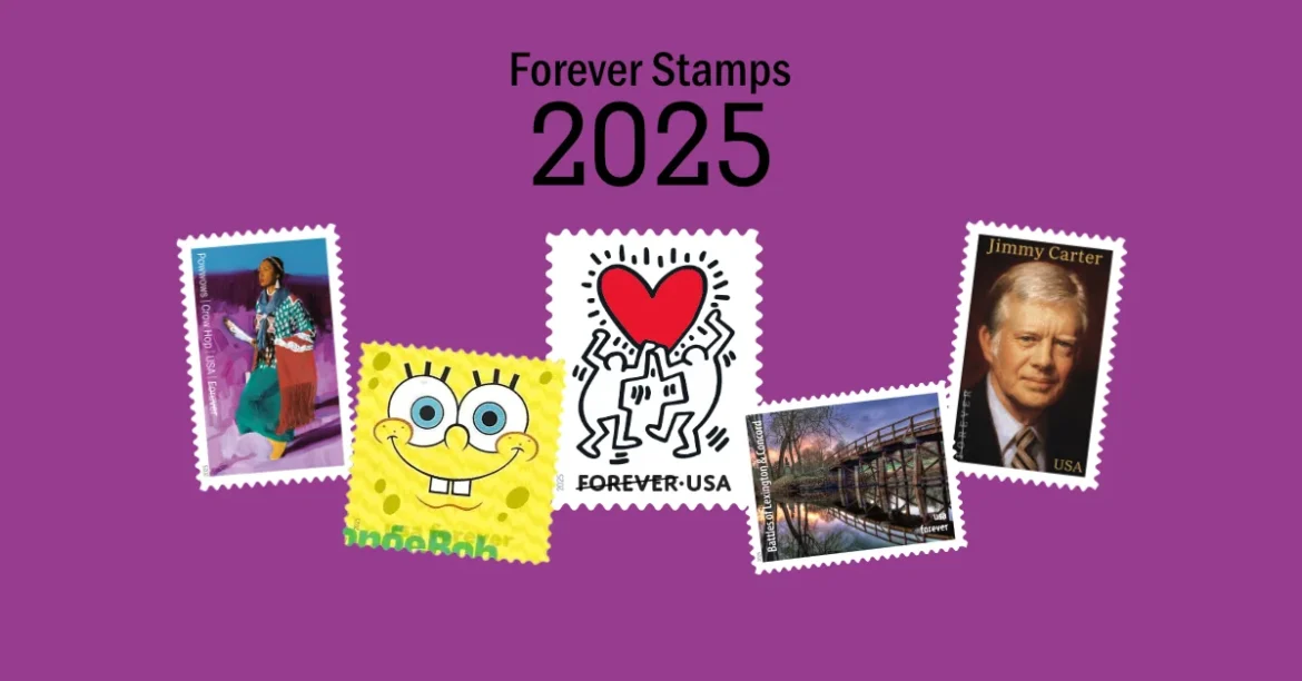 USPS Stamps 2025 Collection